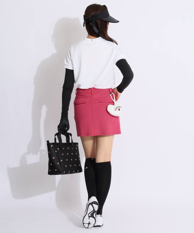 アルチビオ AR 【吸汗速乾UV】ハートワッペンモックネック半袖