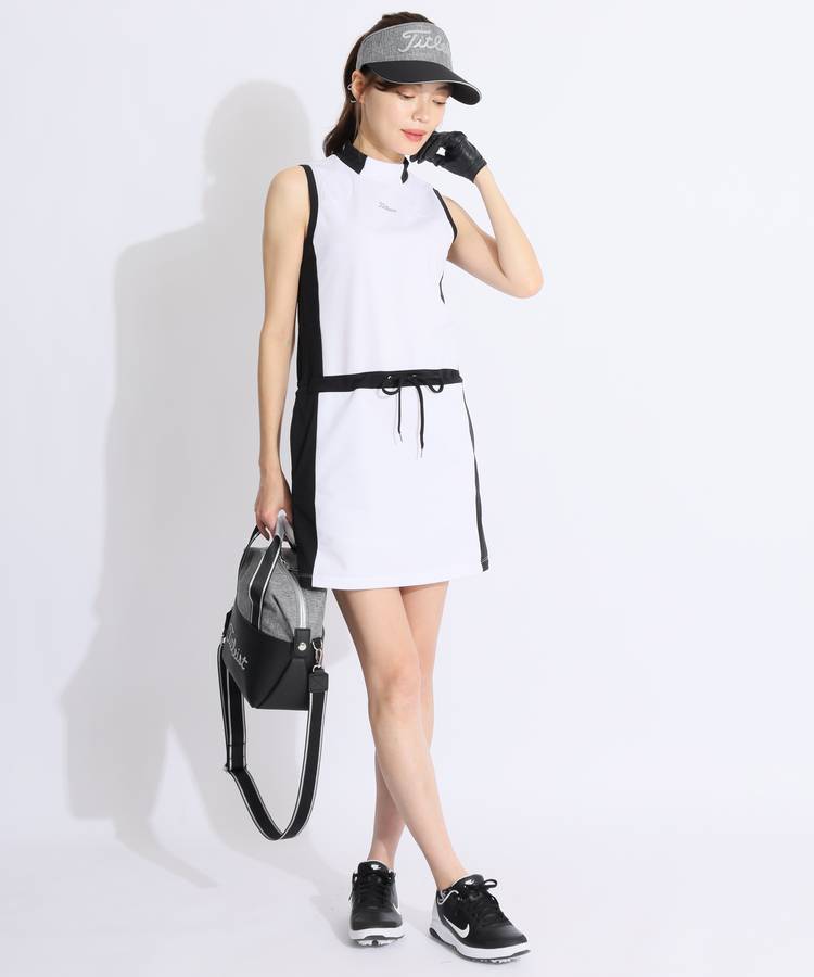 タイトリストアウトレット TL ミニ裏毛UVストレッチバイカラー