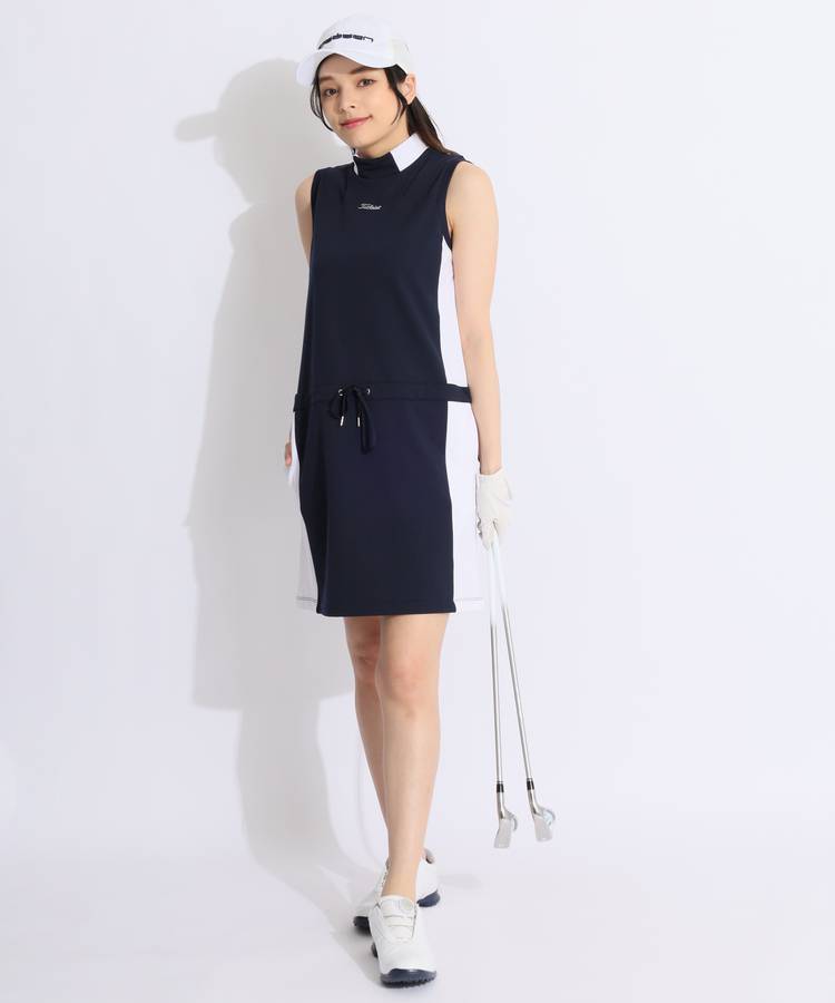 タイトリストアウトレット TL ミニ裏毛UVストレッチバイカラー