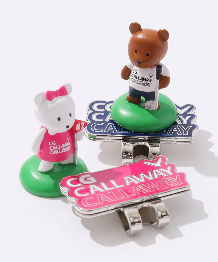 Callaway - まえちゃんさん専用 キャロウェイ CG くまさんゴルファー風立体クリップマーカー