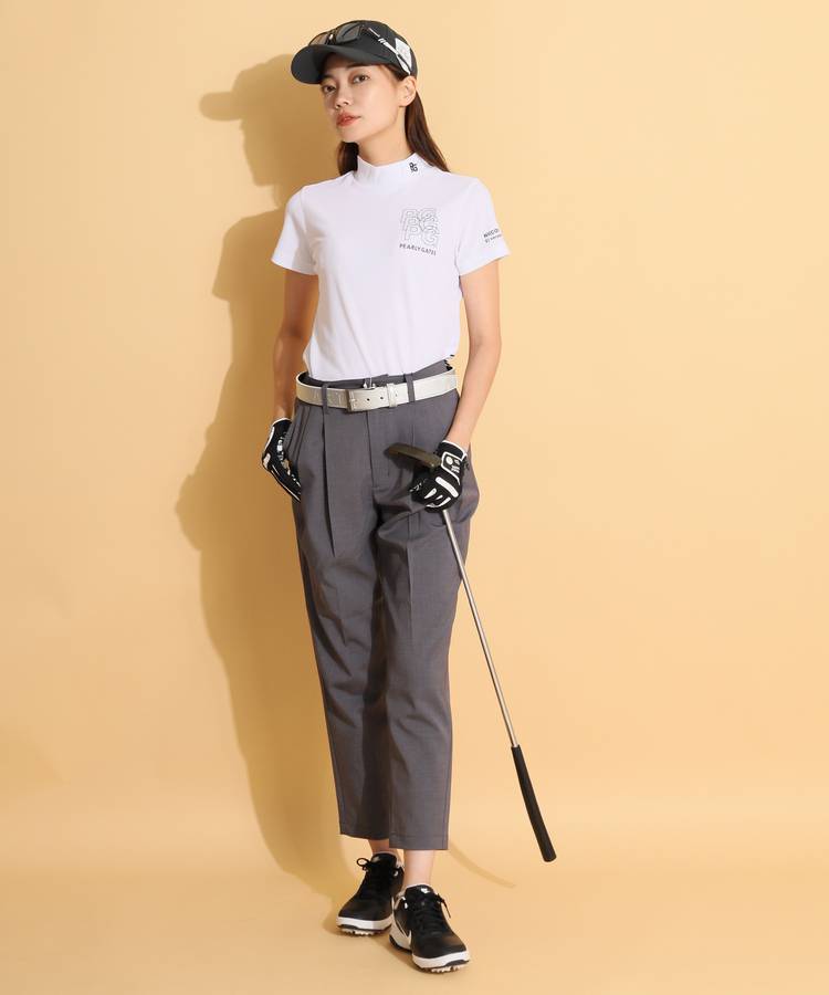 パーリーゲイツ　レディース　ゴルフウェア　2 パーリーゲイツ PG 手描き風プリントグローブ(両手) レディース