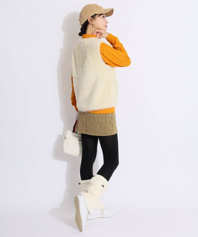 【美品】トミーヒルフィガー ゴルフ キルトスカート L トミーヒルフィガーゴルフ TH モノグラムキルトスカート レディース