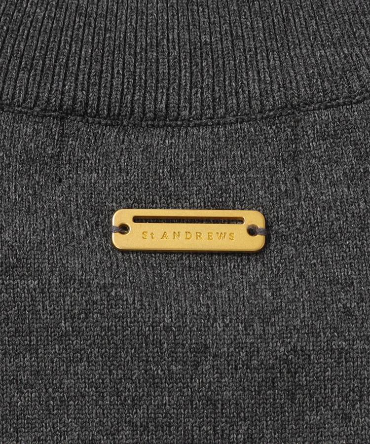 セントアンドリュース SA 裏地付きラグランニットブルゾン レディース