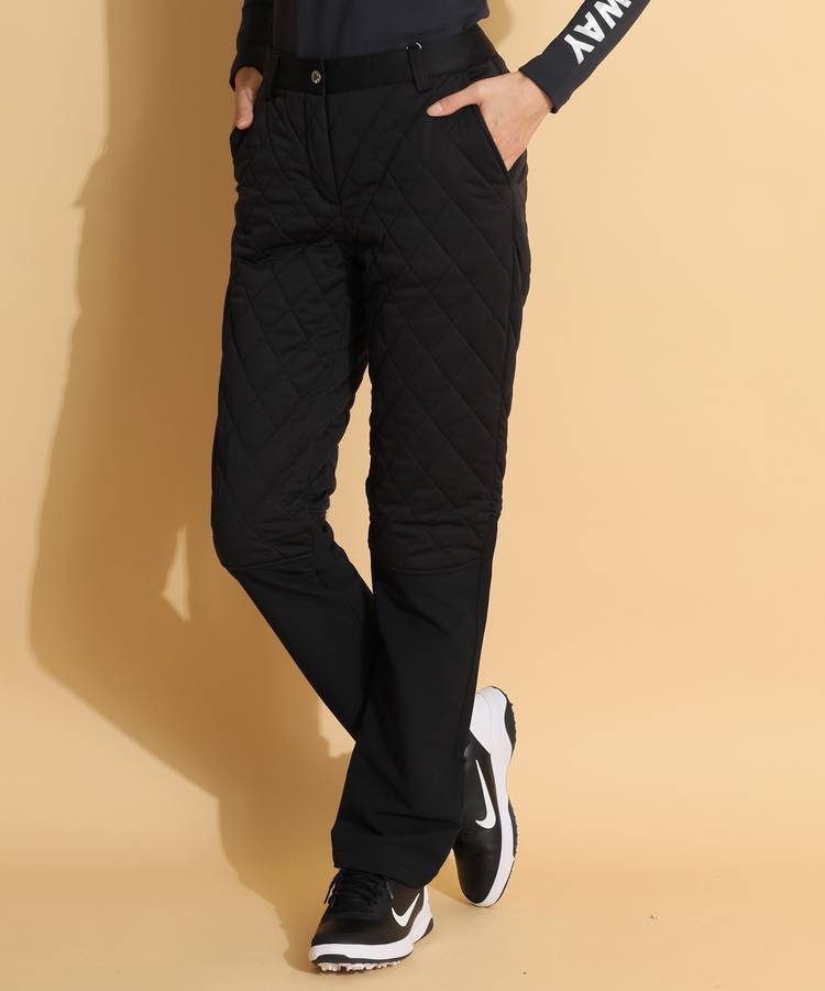 キャロウェイ CA 【撥水ストレッチ】異素材切り替え中綿パンツ