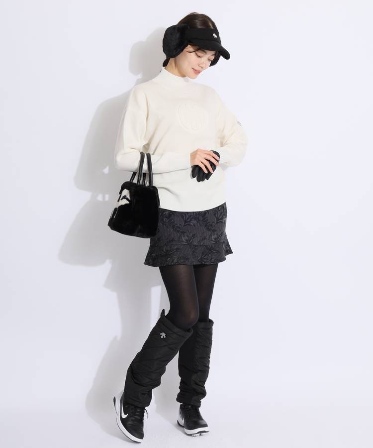 セントアンドリュース SA 【ストレッチ】フラワーストライプ柄フレア