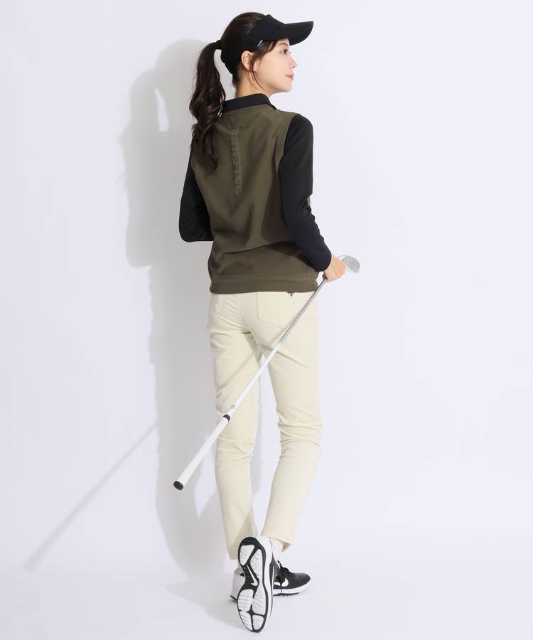 【新品・タグ付き】BRIEFING レディース ベスト オリーブ カーキ S 新品・タグ付き】BRIEFING レディース ベスト オリーブ カーキ S