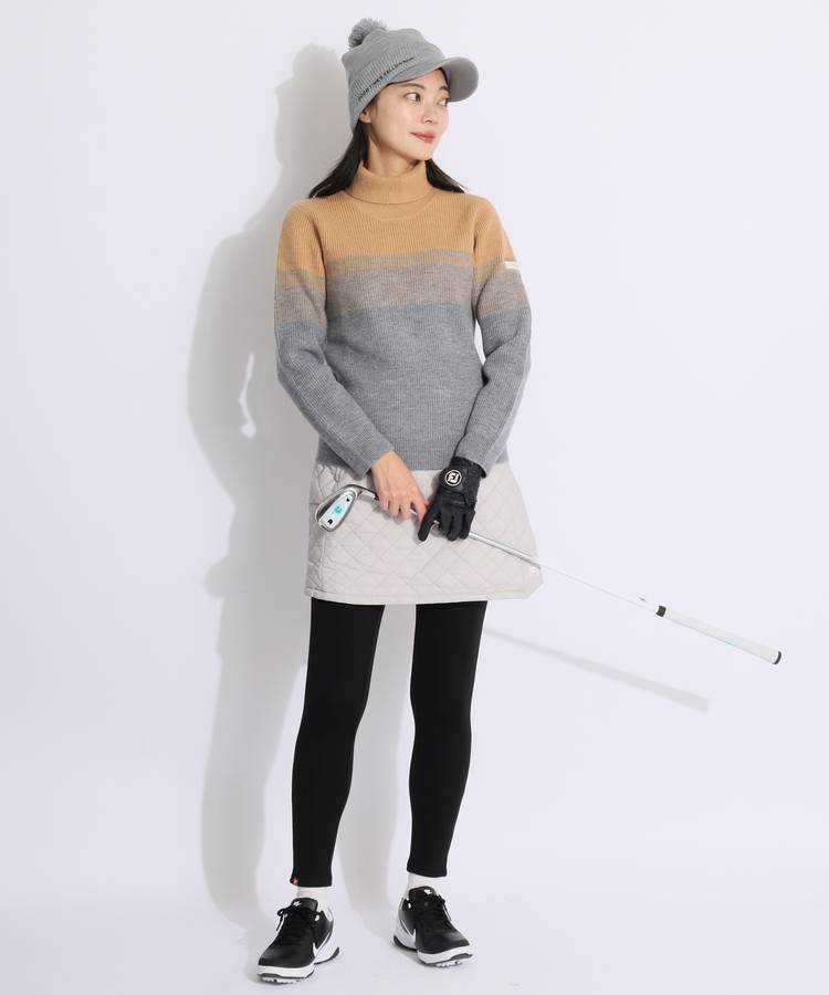 美品　タイトリスト　レディース　セーター　グラデーションタートルネックリブニット Rady - ゆきぽよ着用♡グラデーションニットの通販 by