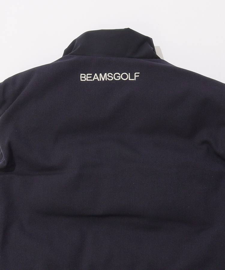 ビームスゴルフ BE ウエストドロストノースリーブ中綿ワンピース