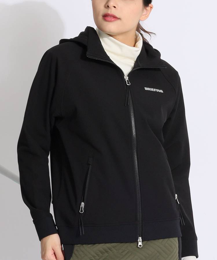 ブリーフィングゴルフ BR 裏起毛フルジップフーディ―ブルゾン