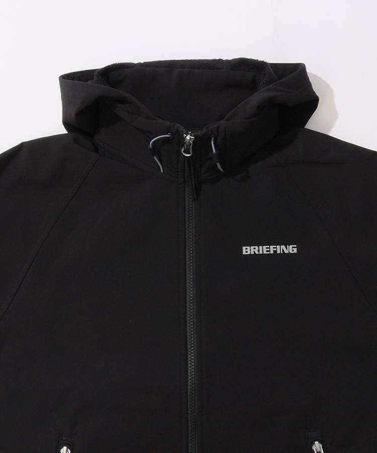 ブリーフィングゴルフ BR 裏起毛フルジップフーディ―ブルゾン