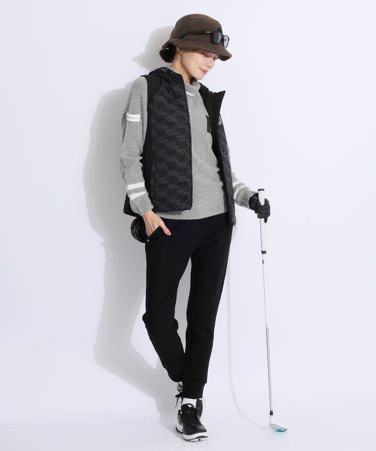 ブリーフィングゴルフ BR ロゴワッペンブークレタートルネック