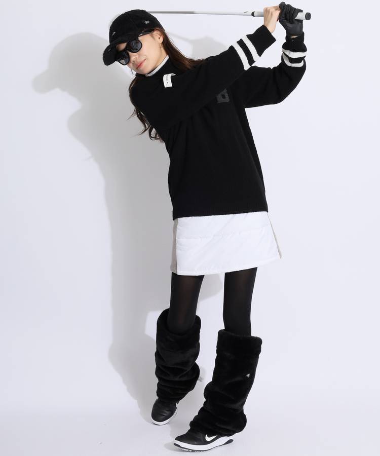 ブリーフィングゴルフ BR ロゴワッペンブークレタートルネック