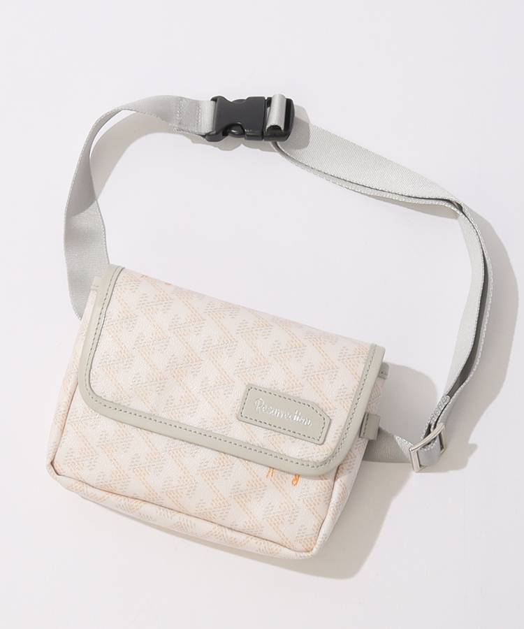 レザレクション 【CURUCURU限定別注】【アイクスNo.2】ウエストポーチ レザレクション RR 【CURUCURU限定別注】【アイクスNo.2】ロゴ総柄