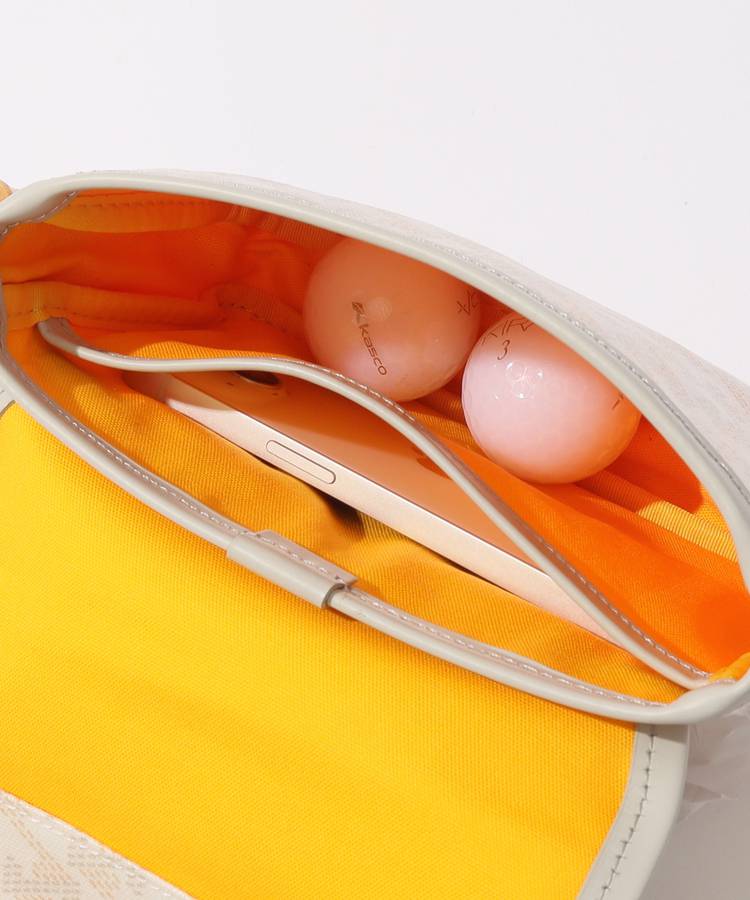 レザレクション 【CURUCURU限定別注】【アイクスNo.2】ウエストポーチ CURUCURU限定】絶大人気を誇るウエストポーチ「アイクス」| 女性ゴルフ