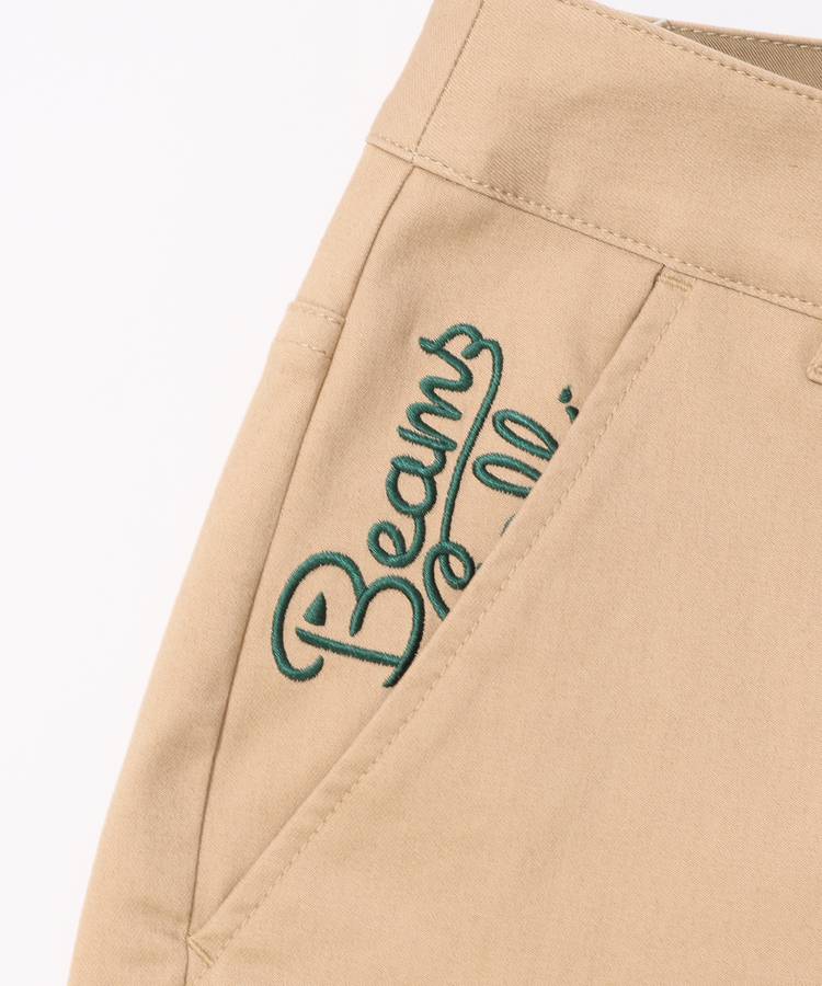 ビームスゴルフ BE 【ストレッチ】ポイントロゴ刺繍テーパード