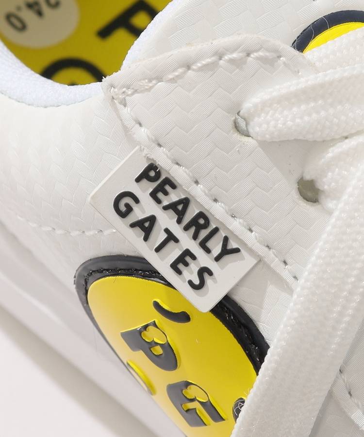 PEARLY GATES - パーリーゲイツゴルフシューズニコちゃん　新品 パーリーゲイツ PG ニコちゃんデザインスパイクレスシューズ