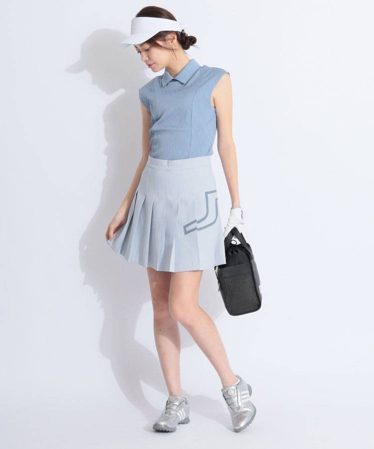 ジェイリンドバーグ JL ジャガードノースリーブカットソー レディース