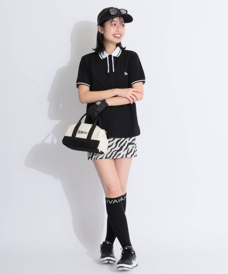 ジェイリンドバーグ JL 【4WAYストレッチ】一体型ぺチパンツ付き総柄