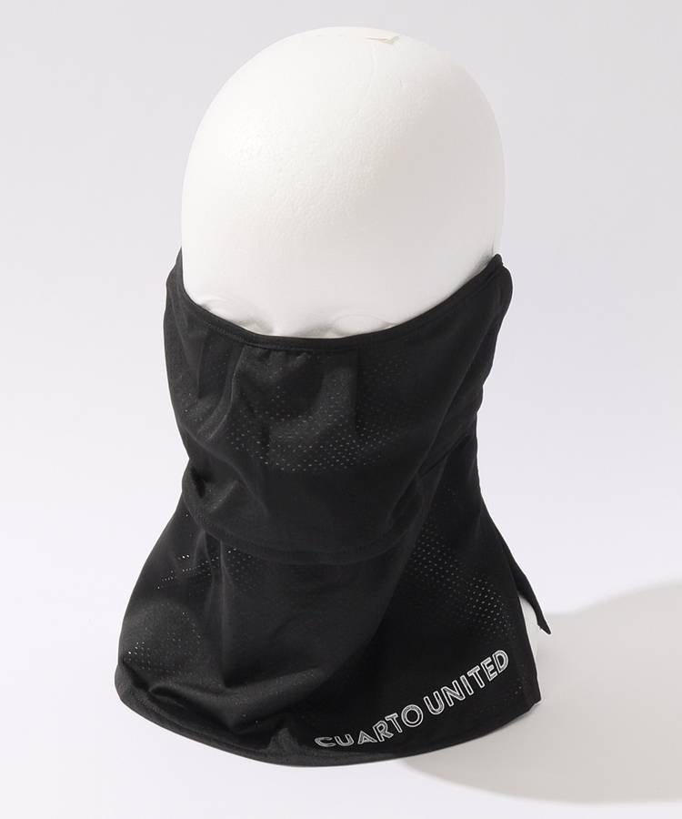 【吸汗速乾】スリット微メッシュフェイスカバー