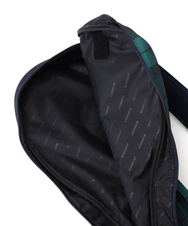 ビームスゴルフ BE ブラックウォッチ柄クラブケース レディース