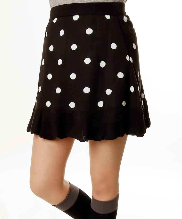 水玉模様 ゴルフスカート レディース PEARLY GATES 水玉模様 スカート