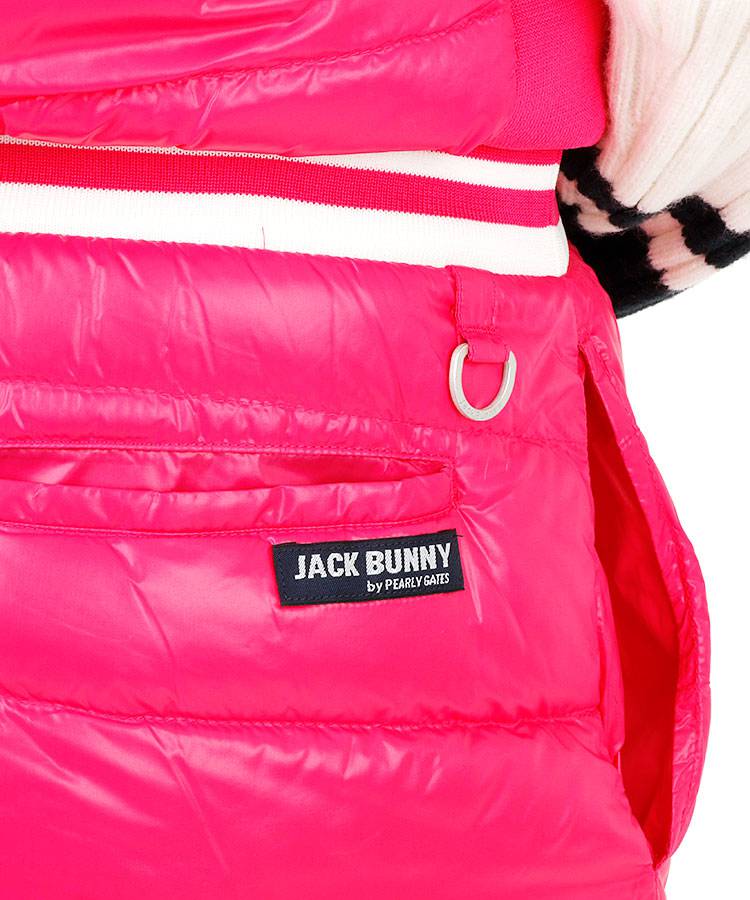 ジャックバニー　リブLINEダウンZIPノースリーブワンピ ジャックバニー JB リブLINE◇ダウンZIPノースリーブワンピ