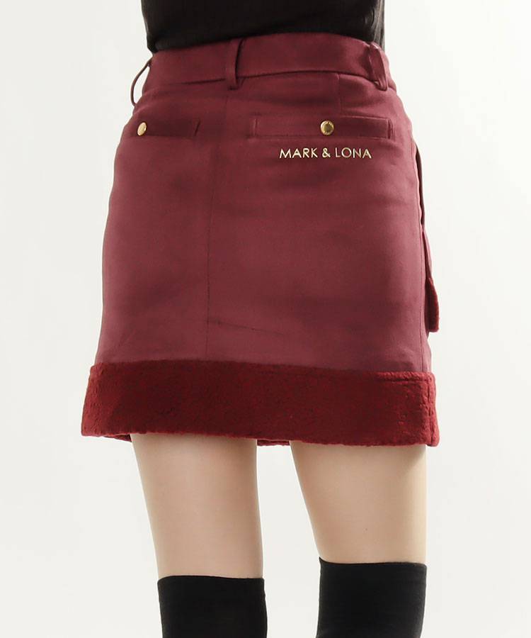 MARK＆LONA スウェード スカート-