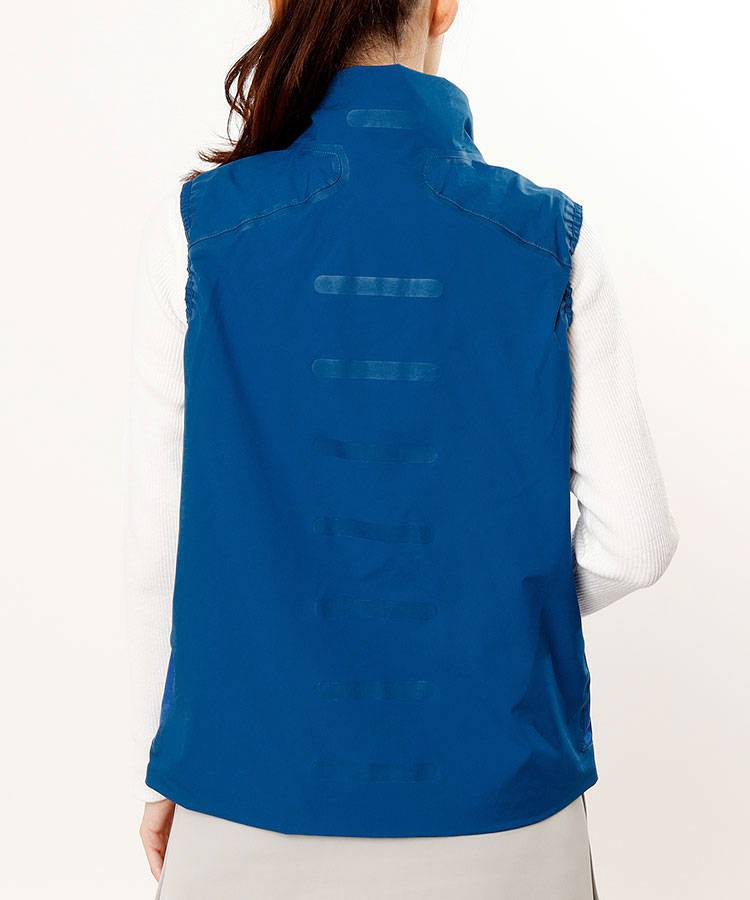 PEARLYGATES レディースエアーベスト新品タグ付き　1 定価35200円 パーリーゲイツ PG 【ワゴンセール】フルジップエアダウンベスト