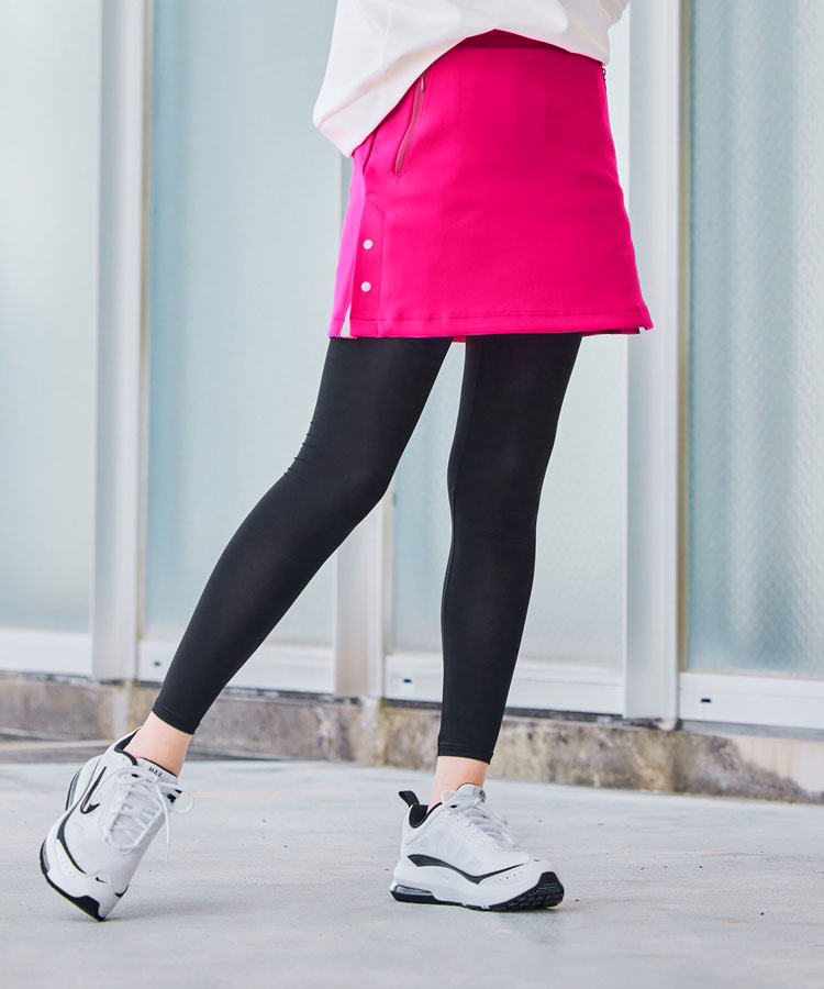 ブリーフィング　ゴルフ　レディース　モック BRIEFING GOLF - WOMENS BACK LOGO LINE HIGH NECK RELAXED FIT