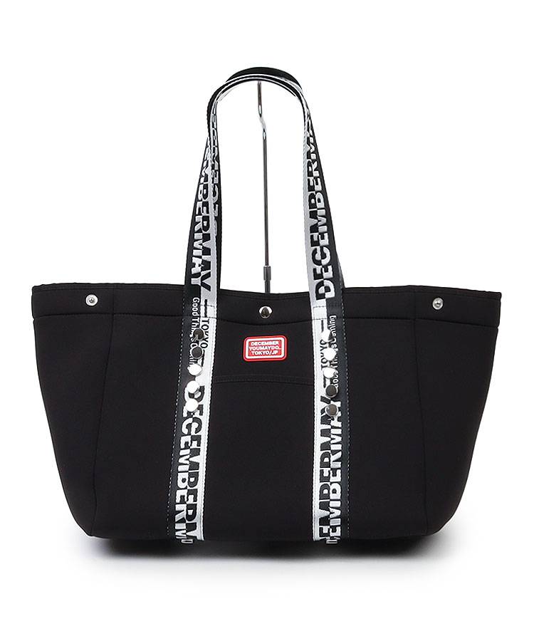 ディッセンバーメイ DM 2WAY仕様ロゴテープ切替トートバッグ