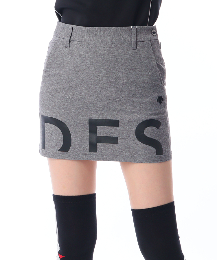 descente ゴルフスカート 黒・グレー スカート デサントゴルフ
