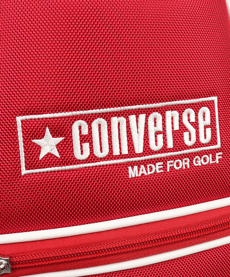 コンバースメイドフォーゴルフ CV 定番キャディバッグ(レッド