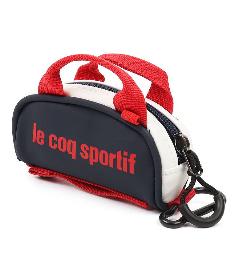 ルコックスポルティフゴルフ ボストンバッグ ニュースペーパー柄