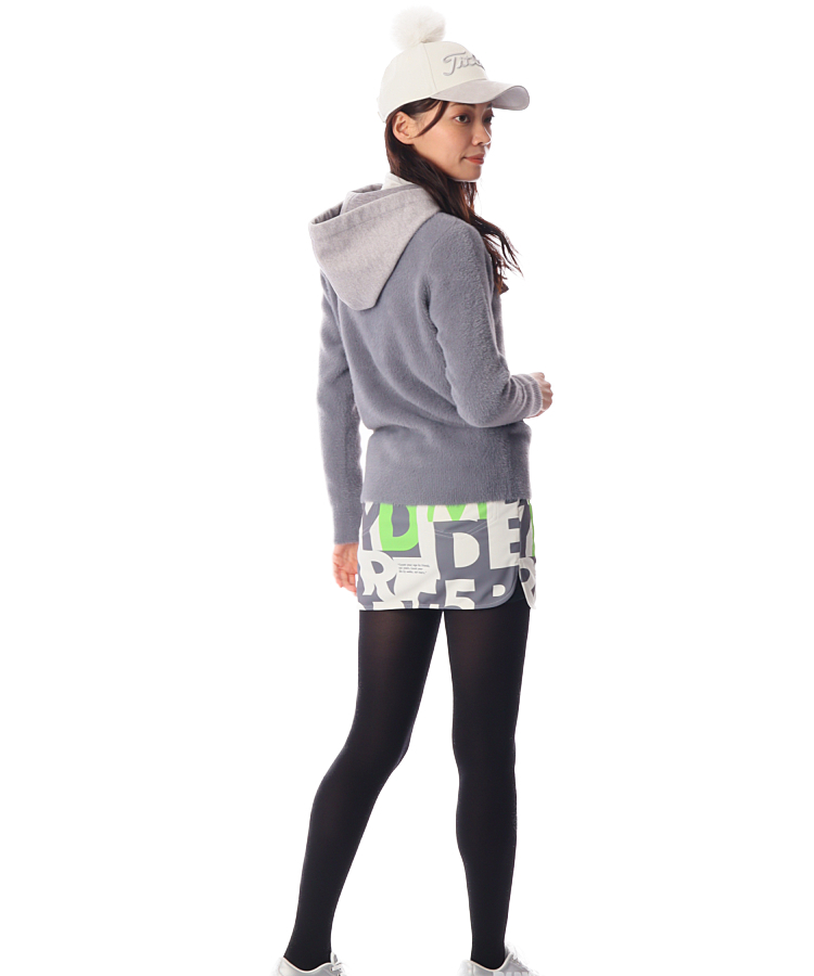 ダンスヴィズドラゴンのニットパーカー 中古 レディース ダンスウィズ