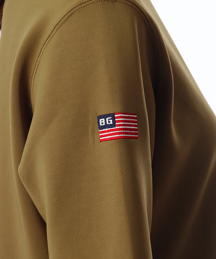 ブリーフィングゴルフ BR エンボスLOGO◇モックネックワンピース