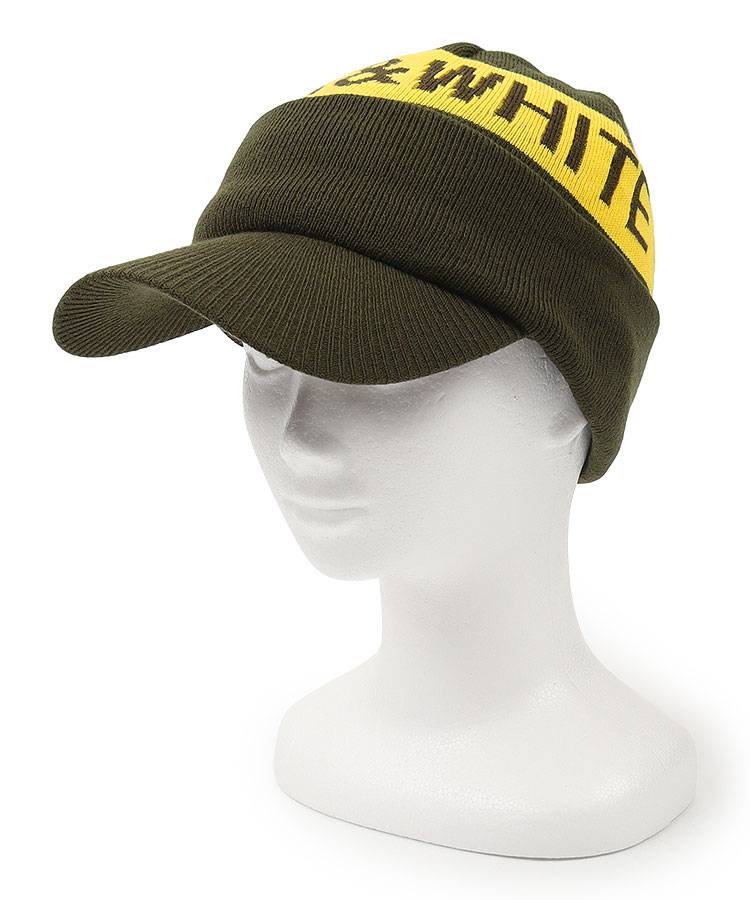 Off-white ロゴラインニット 品質保証付 www.chasecandles.co.uk