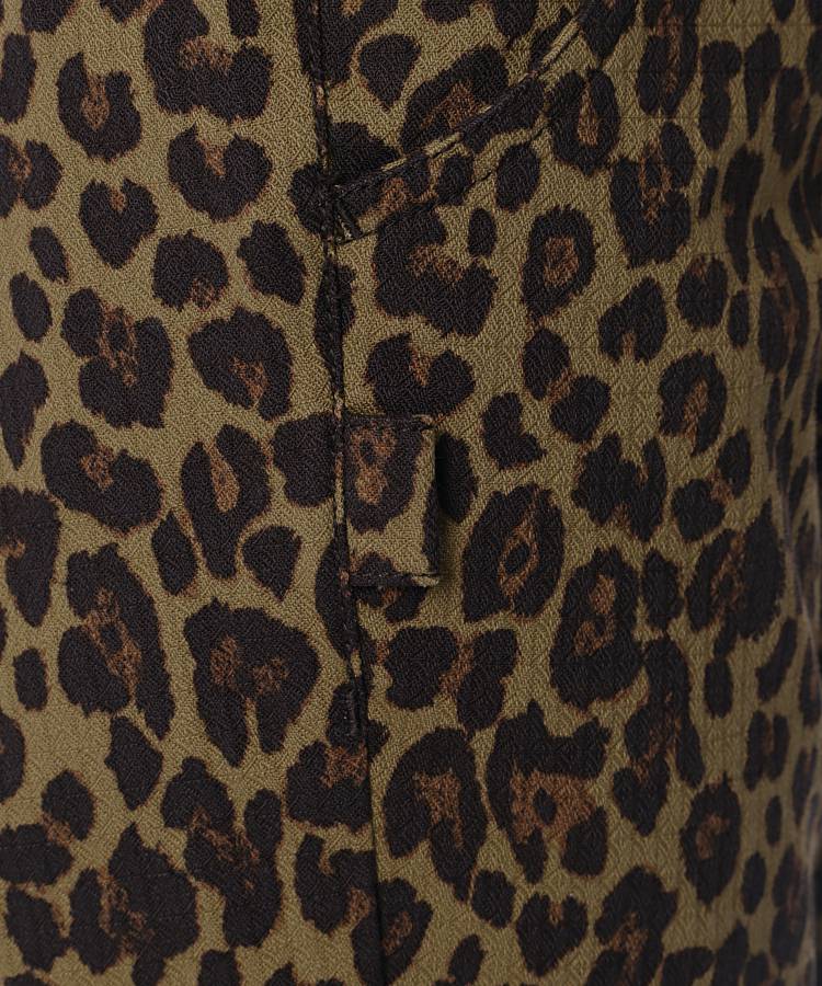 パーリーゲイツレディースハイパワーススレッチツレオパード千鳥柄