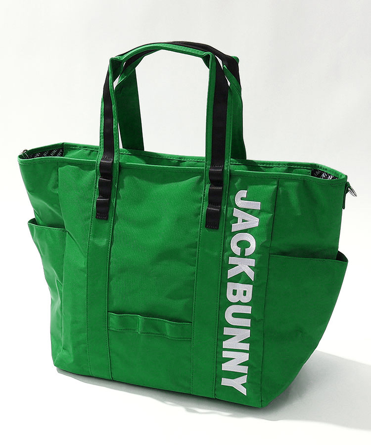 【新品】JACKBUNNY トートバッグ グリーン ジャックバニー JB 定番2WAYトートバッグ レディースゴルフ