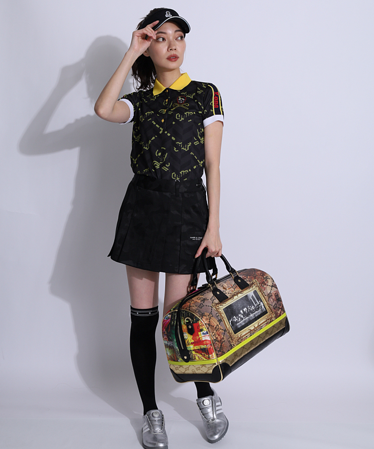 マーク＆ロナ ML 最後の晩餐ロゴボストンバッグ レディースゴルフ