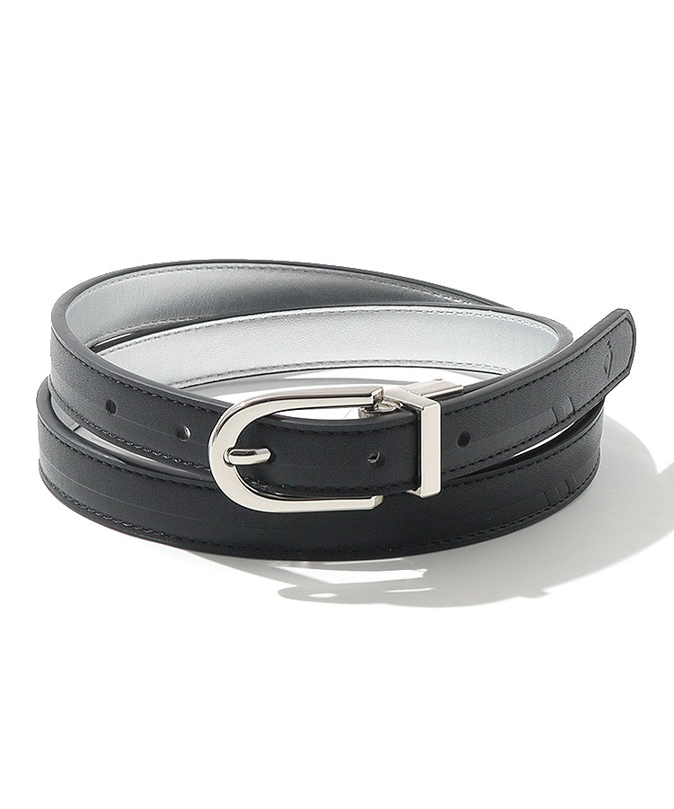 ルコックゴルフレディースベルト　新品未使用 ルコックスポルティフ ゴルフ LQ リバーシブル細ベルト