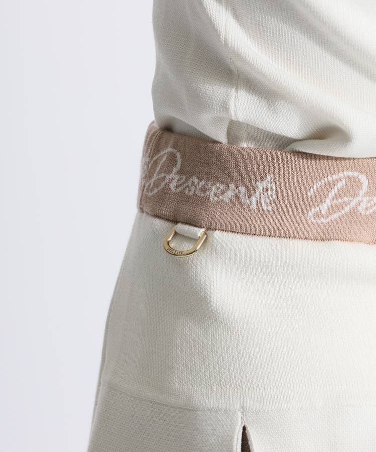 デサントゴルフ DE [LUXE]バックプリーツニットスカート レディース