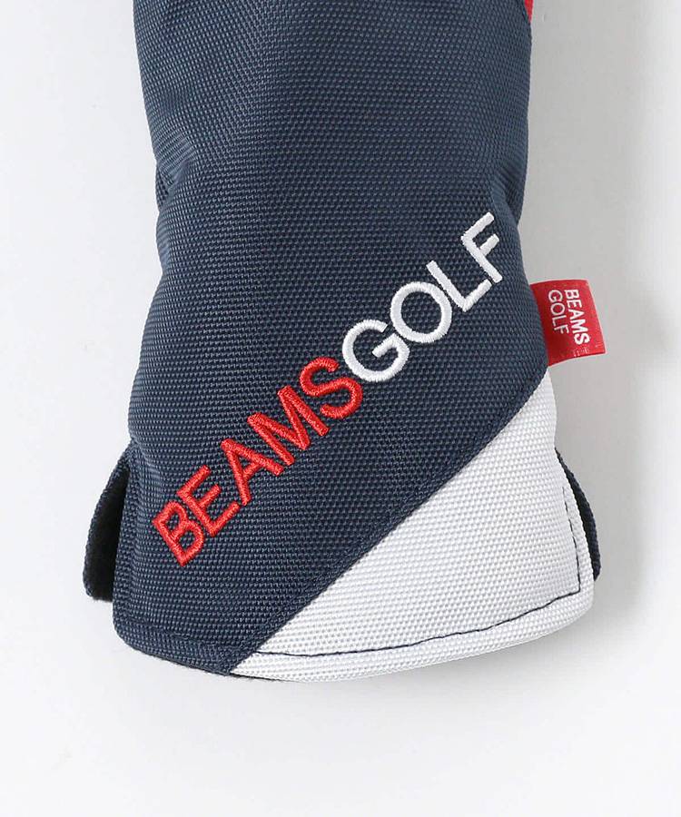 ゴルフ BEAMS GOLF スラッシュ 切り替え ヘッドカバー（フェアウェイ