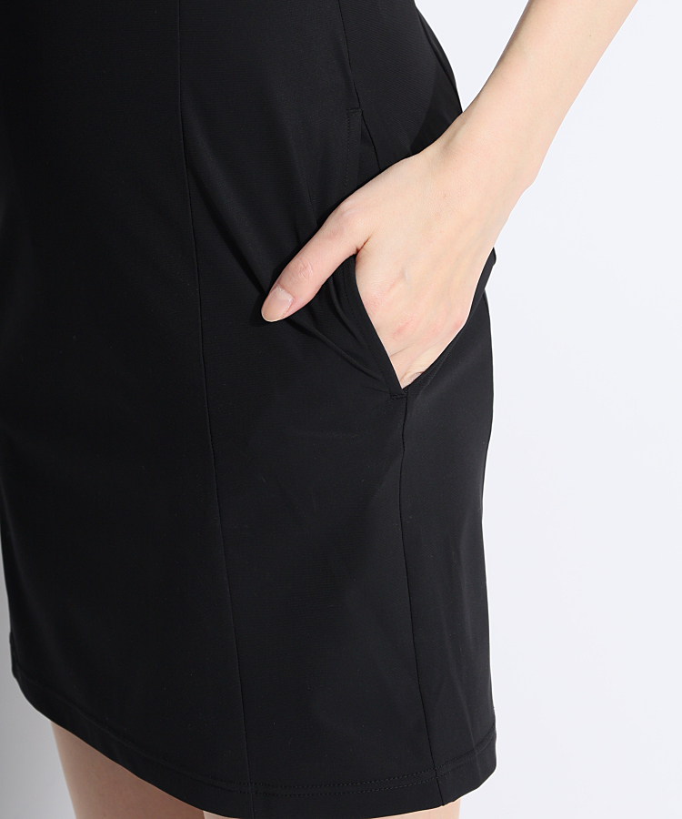 テーラーメイドゴルフ TG UVハーフジップノースリーブワンピース