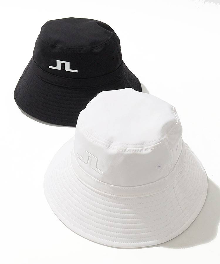 ジェイリンドバーグ　バケットハットレディース　「新品」 J.LINDEBERG 帽子 ハット 「J.LINDEBERG/GOLF」ラバープリント