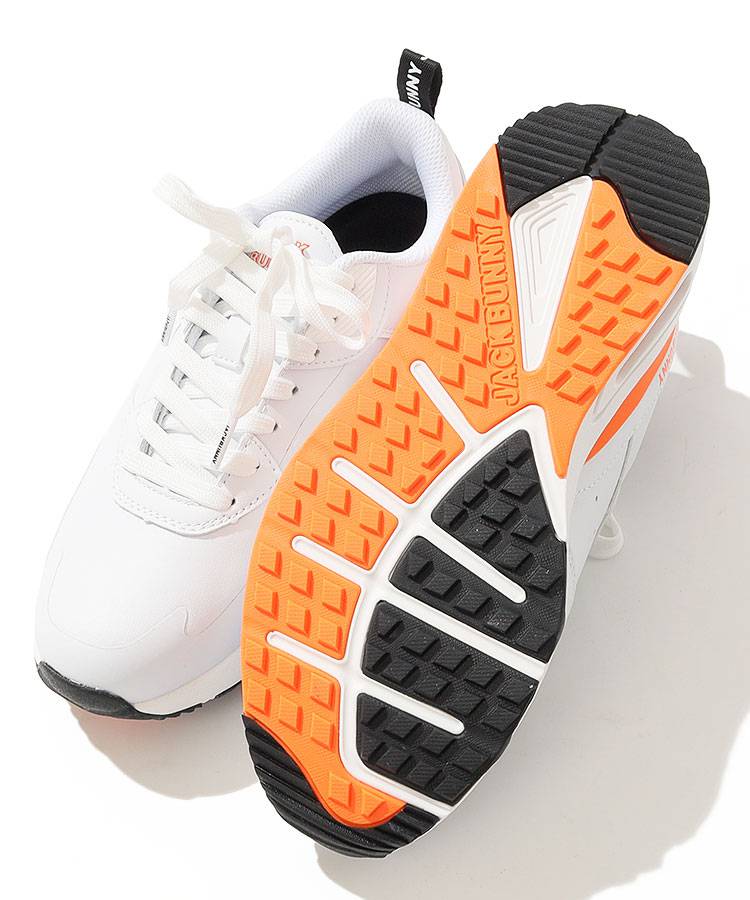 新品 パーリーゲイツ ジャックバニー AIR SOLEシューズ 26.5オレンジ 新品 パーリーゲイツ ジャックバニー AIR SOLEシューズ 26.5