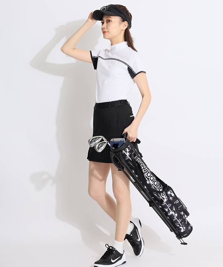 ニューバランスゴルフ NB ボストンテリア柄セルフスタンドキャディ