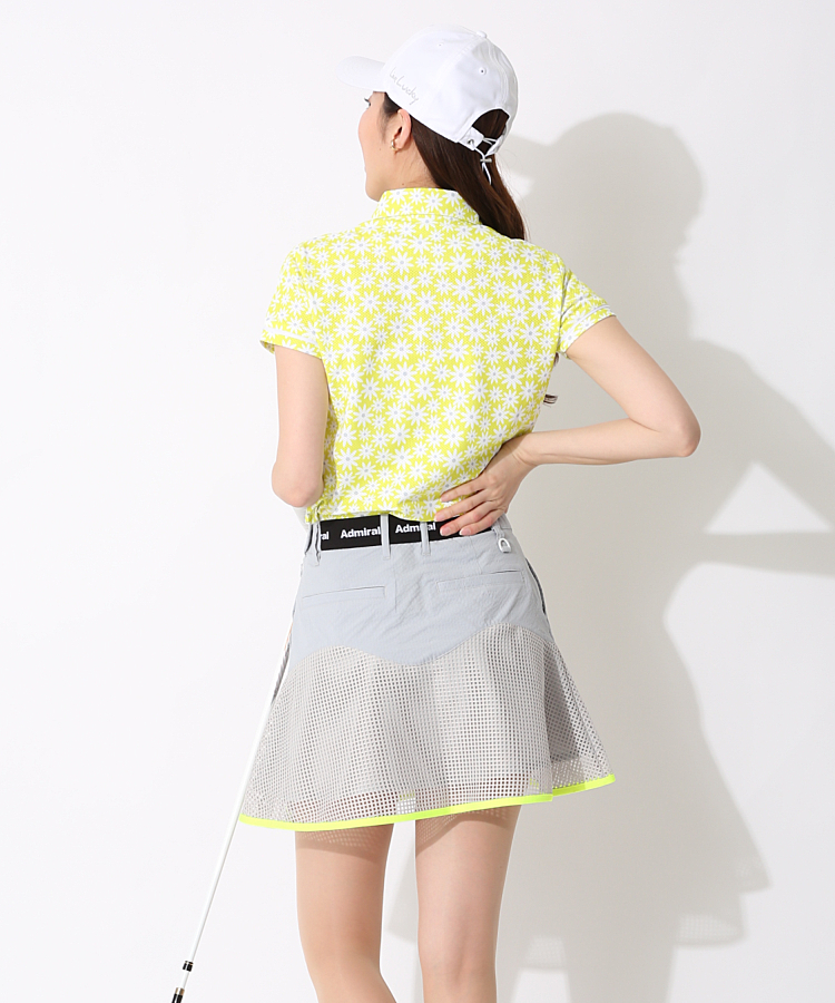 キャロウェイ花柄ポロシャツとスカートセット M 値下げ] CALLAWAY 花柄