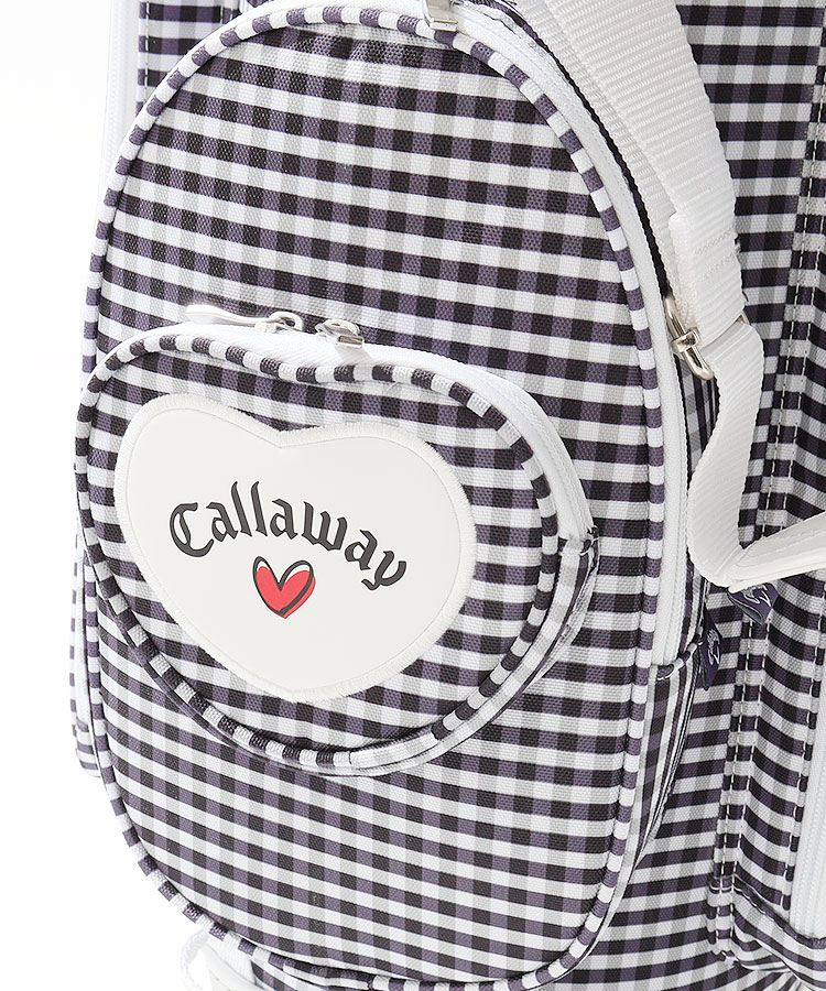 キャロウェイ CG LoveCallawayギンガムチェック柄キャディバッグ