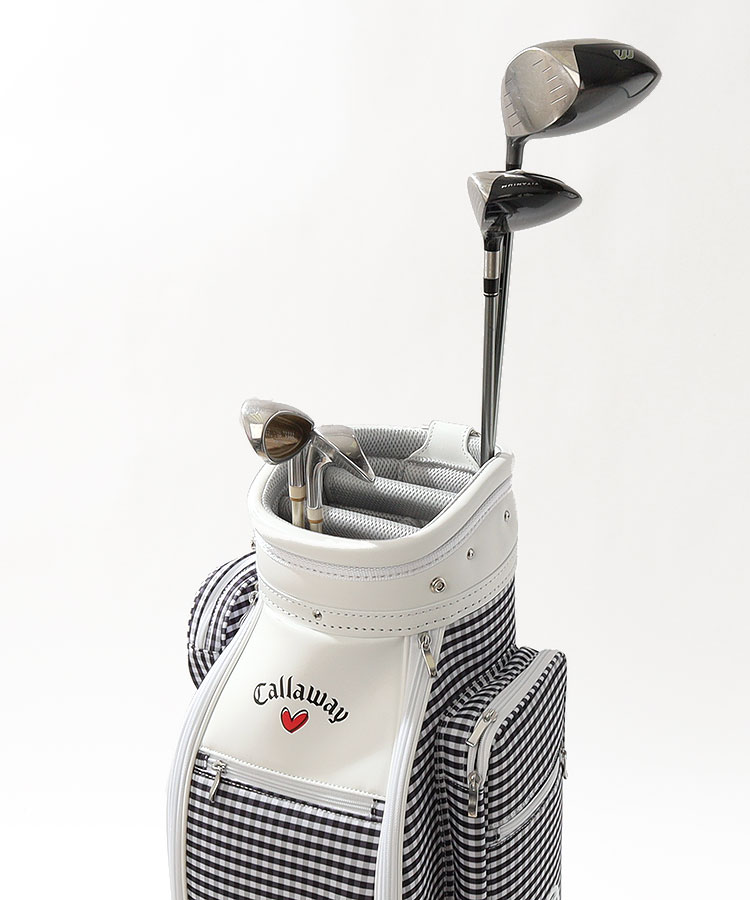キャロウェイ CG LoveCallawayギンガムチェック柄キャディバッグ