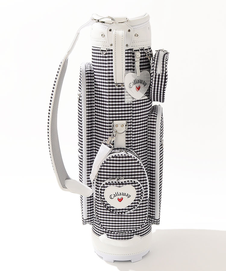 キャロウェイ CG LoveCallawayギンガムチェック柄キャディバッグ